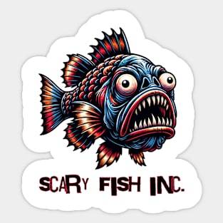 Deep Sea Terror Design Sticker